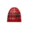 Girl's Stickad Jacquard Winter Soft Beanie Cap